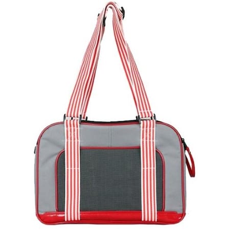 Pet Life Llc Pet Life LLC B27GYMD Candy Cane' Fashion Pet Carrier B27GYMD